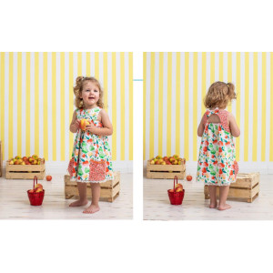 Cotton Fabric All Fruit Collection - Apples